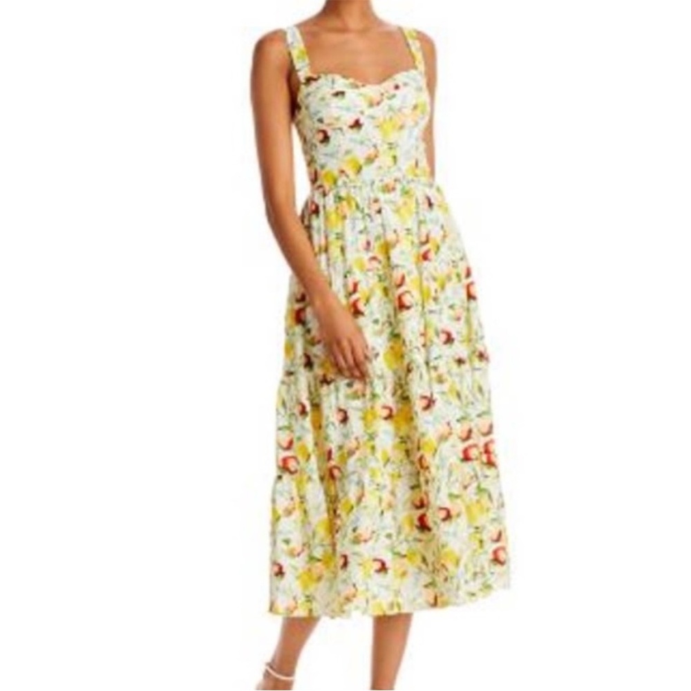 Aqua Sleeveless Sweetheart Sundress